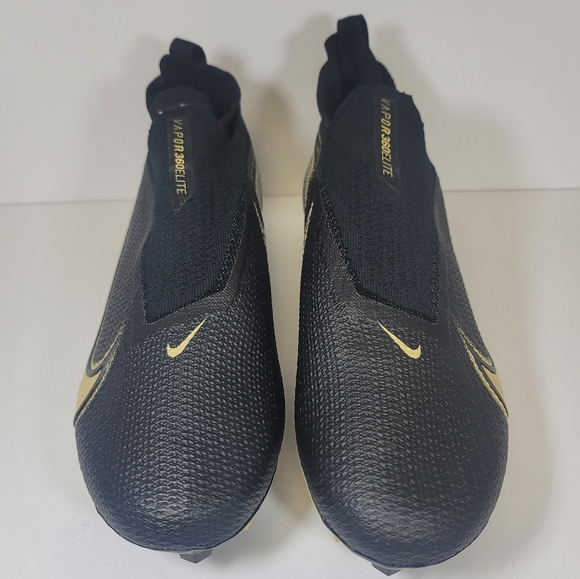 Mens Size 11 Nike Vapor Edge Elite 360 Football Cleats Black Gold CV6282-004